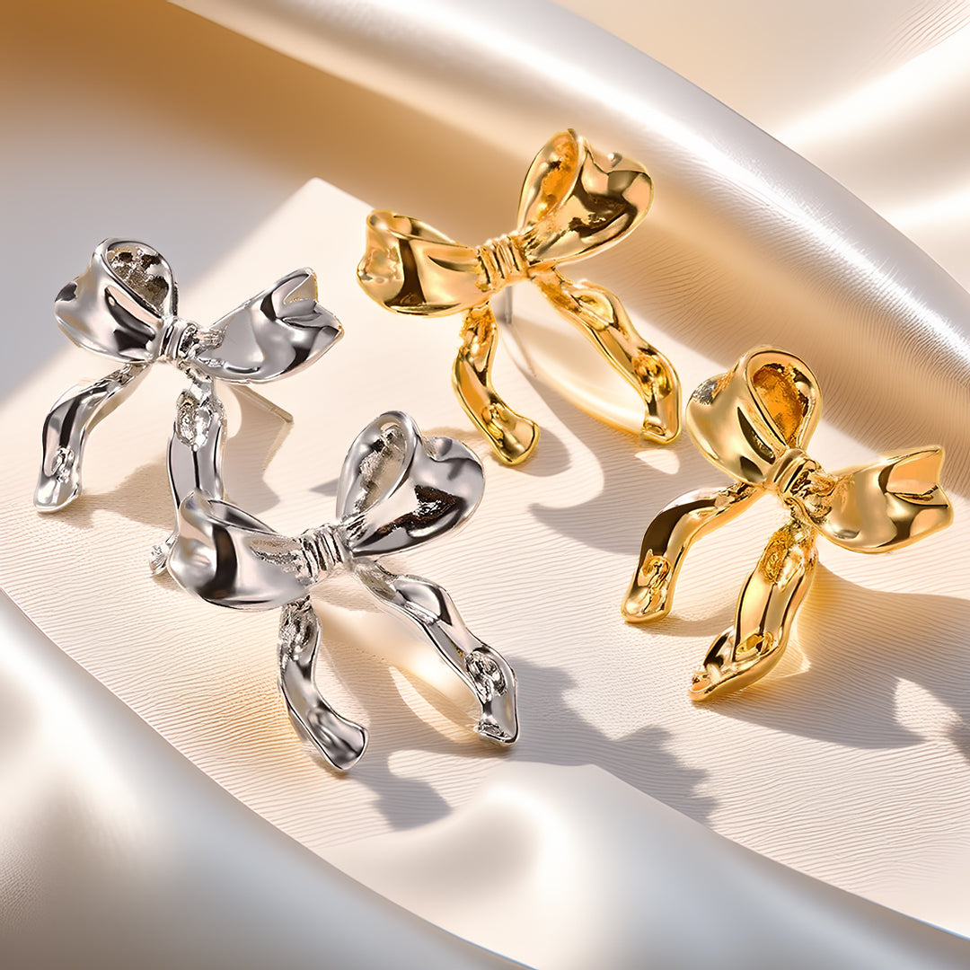Amélie Bow Earrings